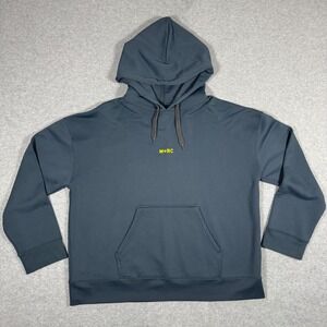 M+RC NOIR Hoodie Mens Size M Gray Streetwear Graphic Pullover